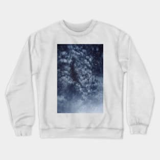 Blue veiled moon II Crewneck Sweatshirt